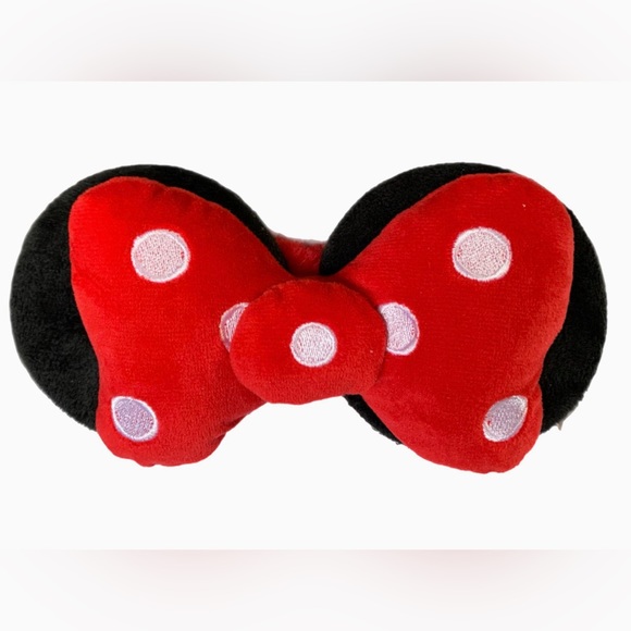 The Crème Shop x Disney Plush Headband w/ Minnie Mouse Signature Bow - Picture 3 of 3